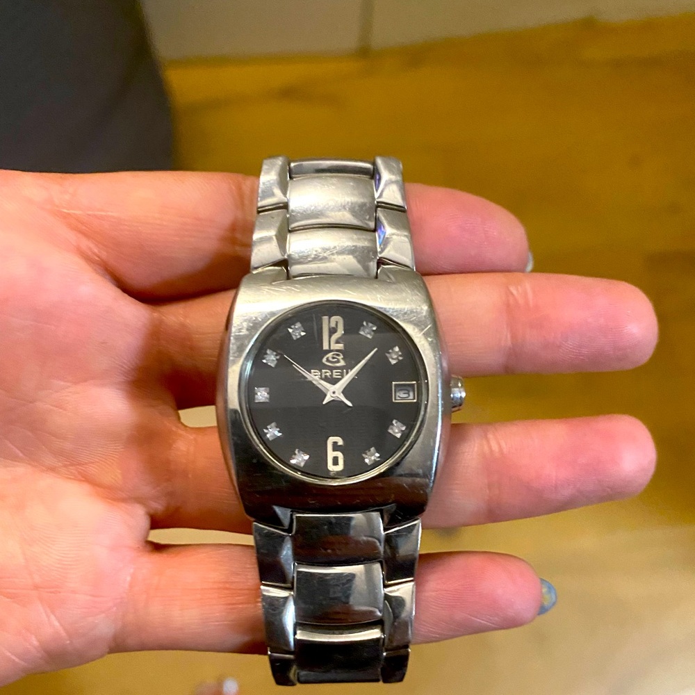 Breil Women’s Watch, Steel & Diamond